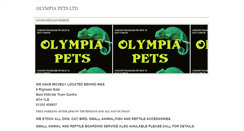 Desktop Screenshot of olympiapets.weebly.com