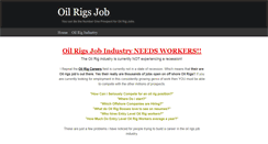 Desktop Screenshot of oilrigjobs.weebly.com