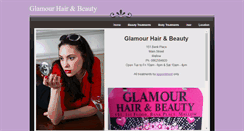 Desktop Screenshot of glamourhairandbeauty.weebly.com