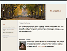 Tablet Screenshot of florenceellen.weebly.com