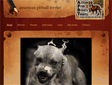 Tablet Screenshot of apbtdog.weebly.com