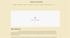 Desktop Screenshot of mayocollege.weebly.com