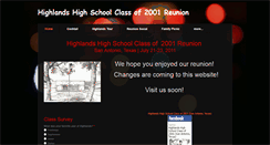 Desktop Screenshot of hhs2001.weebly.com