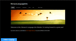 Desktop Screenshot of monacolanguagearts.weebly.com