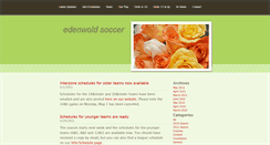 Desktop Screenshot of edenwoldsoccer.weebly.com