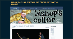 Desktop Screenshot of bishopscollarsoftball.weebly.com