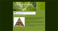 Desktop Screenshot of nutritionislife.weebly.com