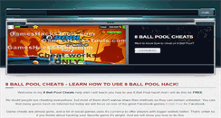 Desktop Screenshot of 8ballpoolcheatshelp.weebly.com