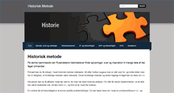 Desktop Screenshot of historiskmetode.weebly.com