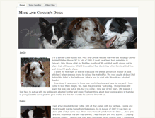 Tablet Screenshot of mickandconniesdogs.weebly.com