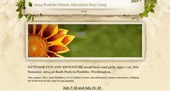 Desktop Screenshot of naturedaycamp.weebly.com