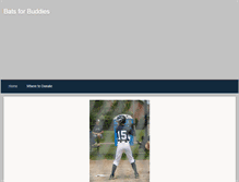 Tablet Screenshot of batsforbuddies.weebly.com