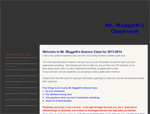 Tablet Screenshot of mrmaggettisclass.weebly.com