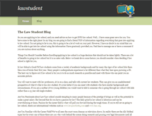 Tablet Screenshot of lawstudenthub.weebly.com