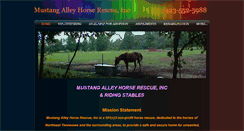 Desktop Screenshot of mustangalley.weebly.com