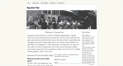 Desktop Screenshot of equineyes.weebly.com