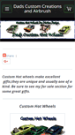Mobile Screenshot of dadscustomhotwheels.weebly.com