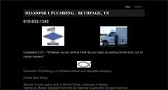 Desktop Screenshot of diamond1plumbing.weebly.com