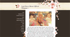 Desktop Screenshot of leahdawnmesser.weebly.com