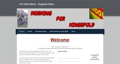 Desktop Screenshot of cllrkeithmartin.weebly.com