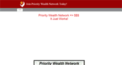 Desktop Screenshot of prioritywealth.weebly.com