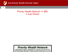 Tablet Screenshot of prioritywealth.weebly.com