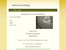 Tablet Screenshot of marblefloorpolishing.weebly.com