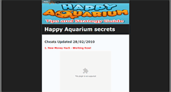 Desktop Screenshot of happy-aquarium.weebly.com