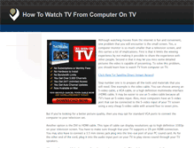 Tablet Screenshot of howtowatchtvfromcomputerontv.weebly.com