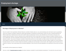 Tablet Screenshot of employmentshortage1.weebly.com