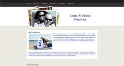 Desktop Screenshot of aimeederekforever.weebly.com