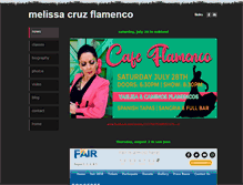 Tablet Screenshot of melissacruz.weebly.com