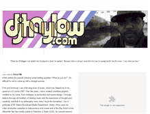Tablet Screenshot of djhaylow.weebly.com