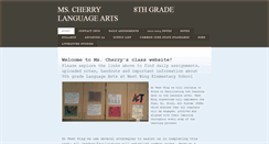 Desktop Screenshot of cherrysclass.weebly.com