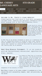 Mobile Screenshot of cherrysclass.weebly.com