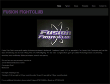 Tablet Screenshot of fusion-fightclub.weebly.com