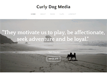 Tablet Screenshot of curlydogmedia.weebly.com