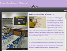 Tablet Screenshot of missmarchioneswebsite.weebly.com