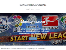 Tablet Screenshot of bandarbolaonline.weebly.com