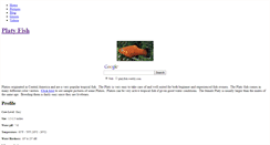 Desktop Screenshot of platyfish.weebly.com