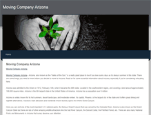 Tablet Screenshot of movingcompanyarizona.weebly.com