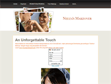 Tablet Screenshot of neezamakeover.weebly.com