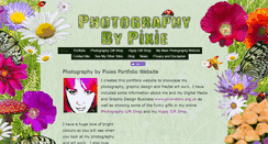 Desktop Screenshot of photographybypixie.weebly.com