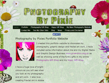 Tablet Screenshot of photographybypixie.weebly.com