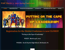 Tablet Screenshot of capeofleadership.weebly.com