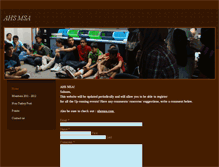Tablet Screenshot of ahsmsa.weebly.com