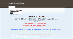 Desktop Screenshot of lovesauction.weebly.com