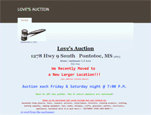 Tablet Screenshot of lovesauction.weebly.com