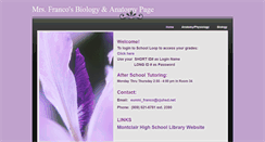 Desktop Screenshot of mrsfranco.weebly.com