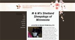 Desktop Screenshot of missymullensshetlandsheepdogs.weebly.com